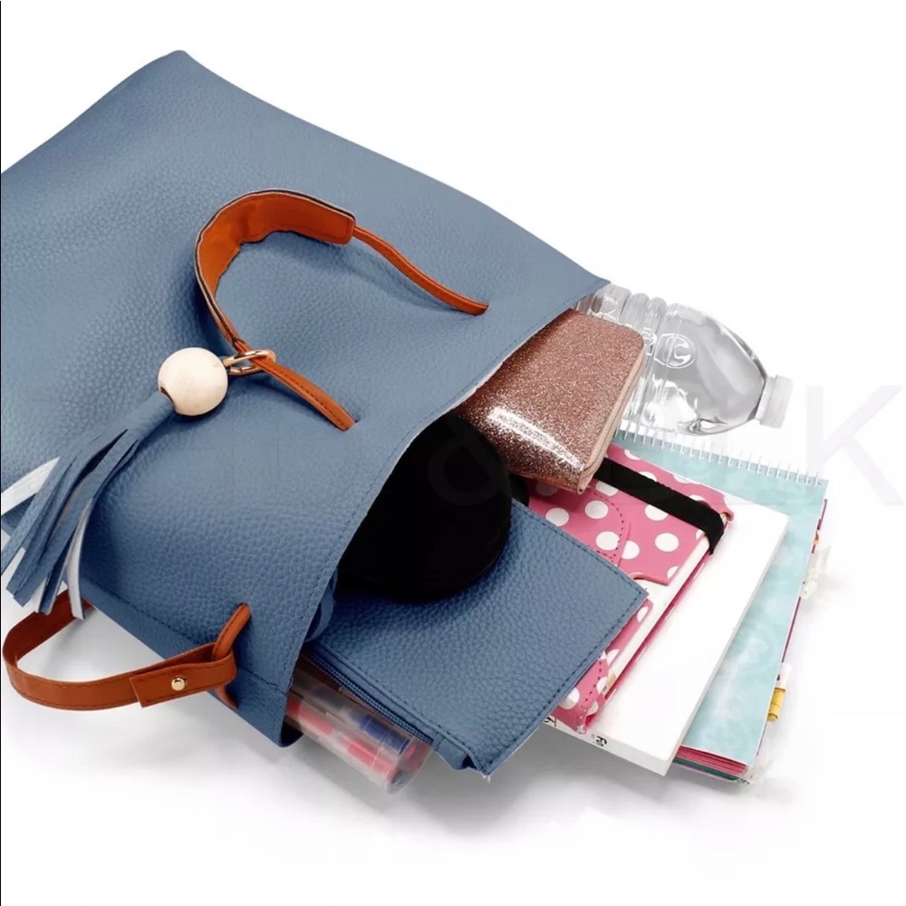 Blue purse